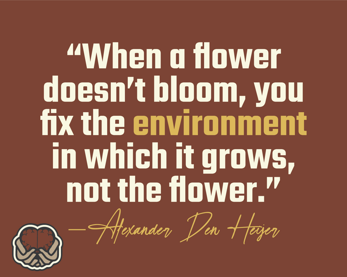 Fix the Environment, Not the Leader