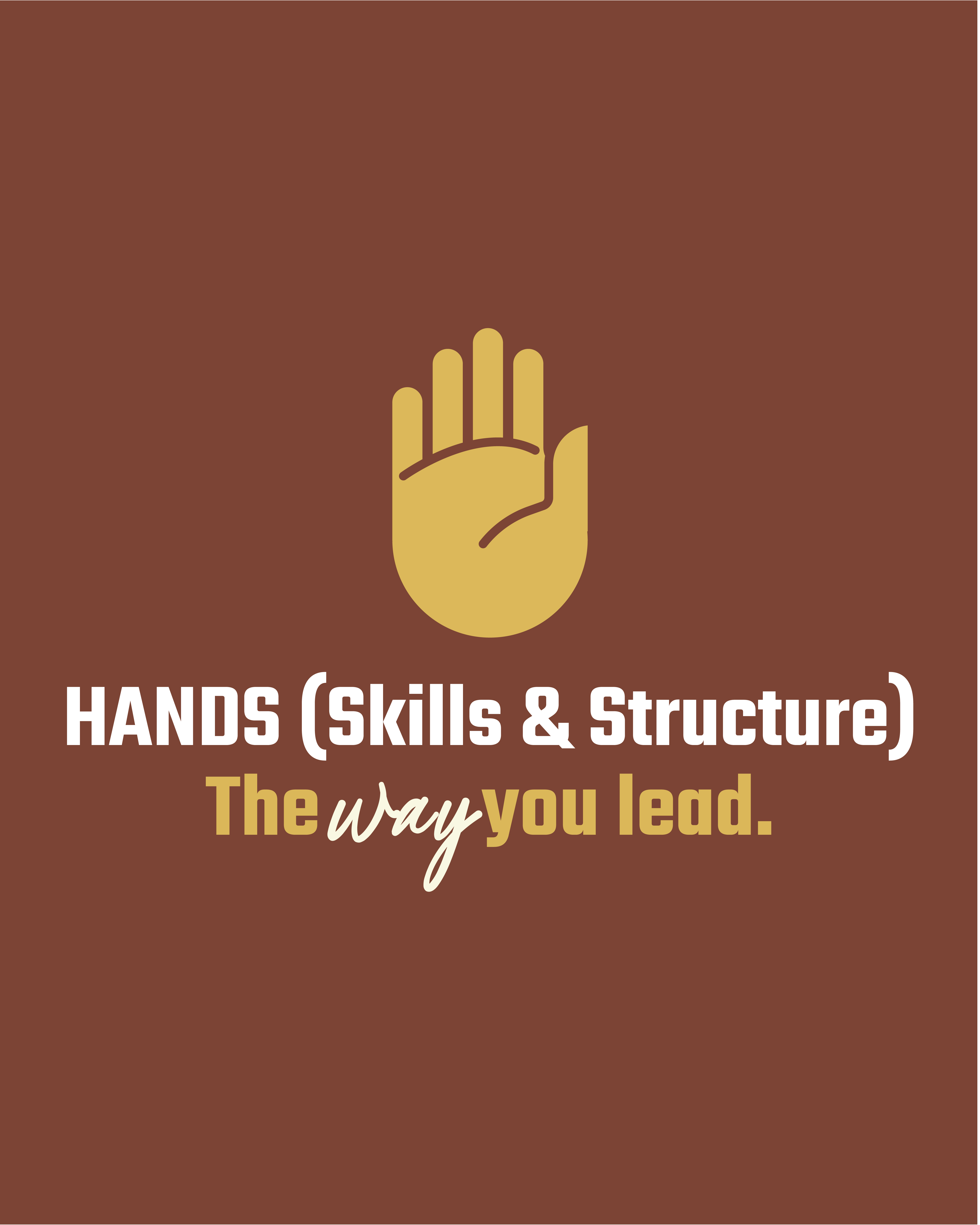 Thanks Hands of Leadership