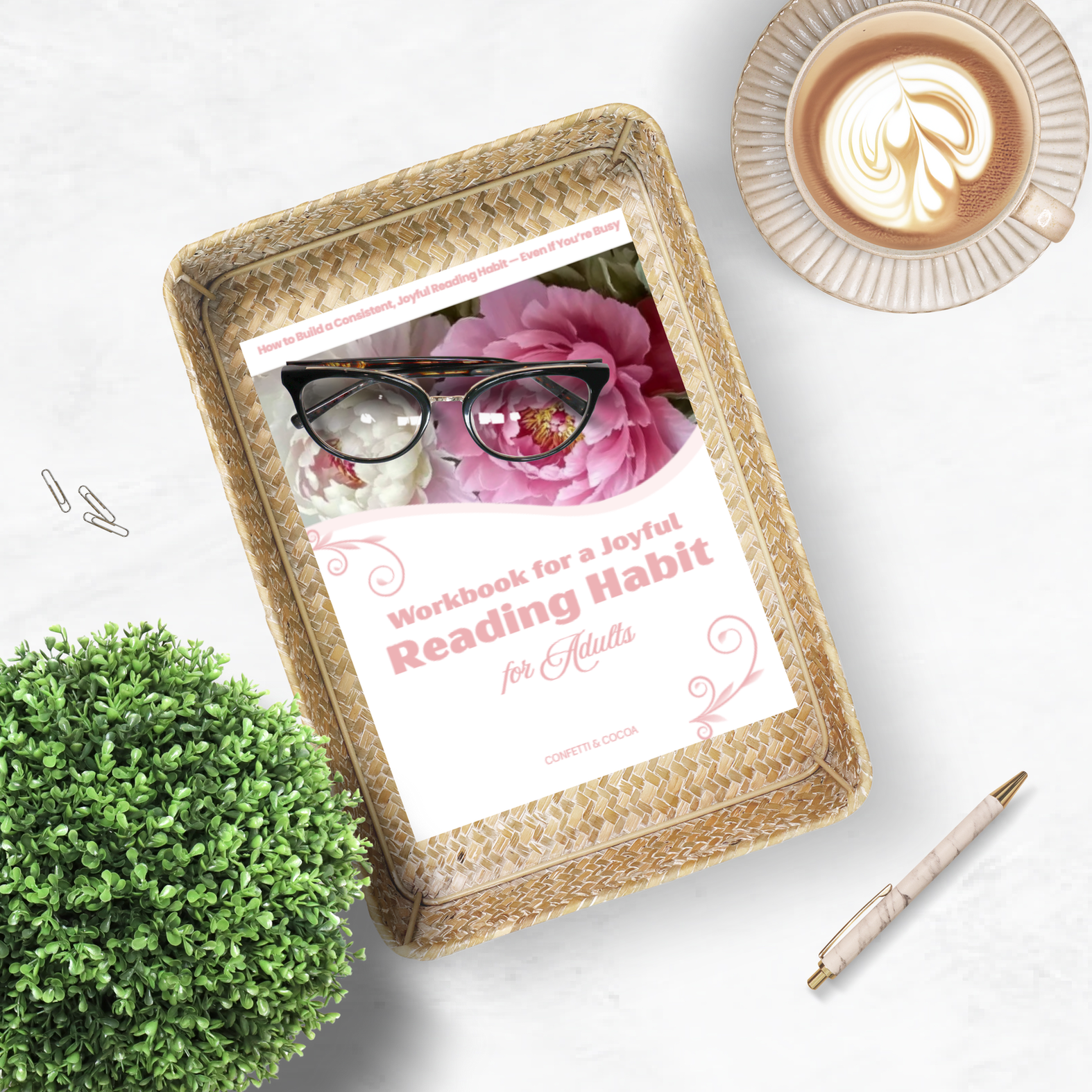 Start a new reading habit workbook