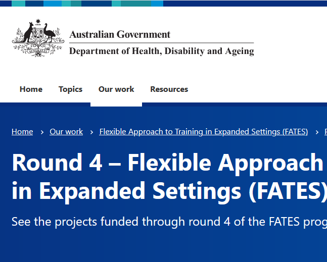 Funding approval to scope rural training pathway