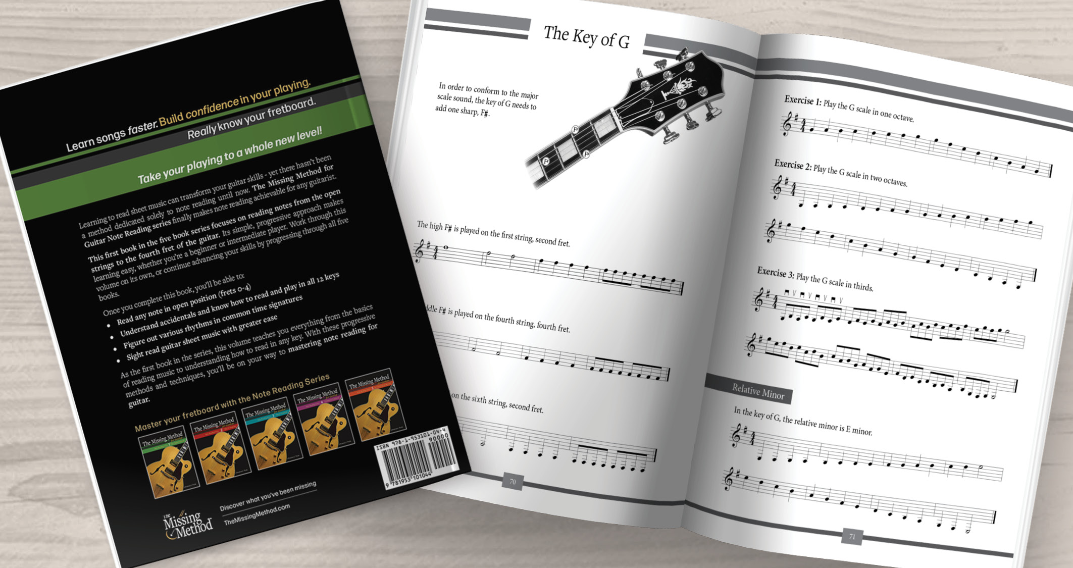 The Missing Method for Guitar Note Reading Book 1