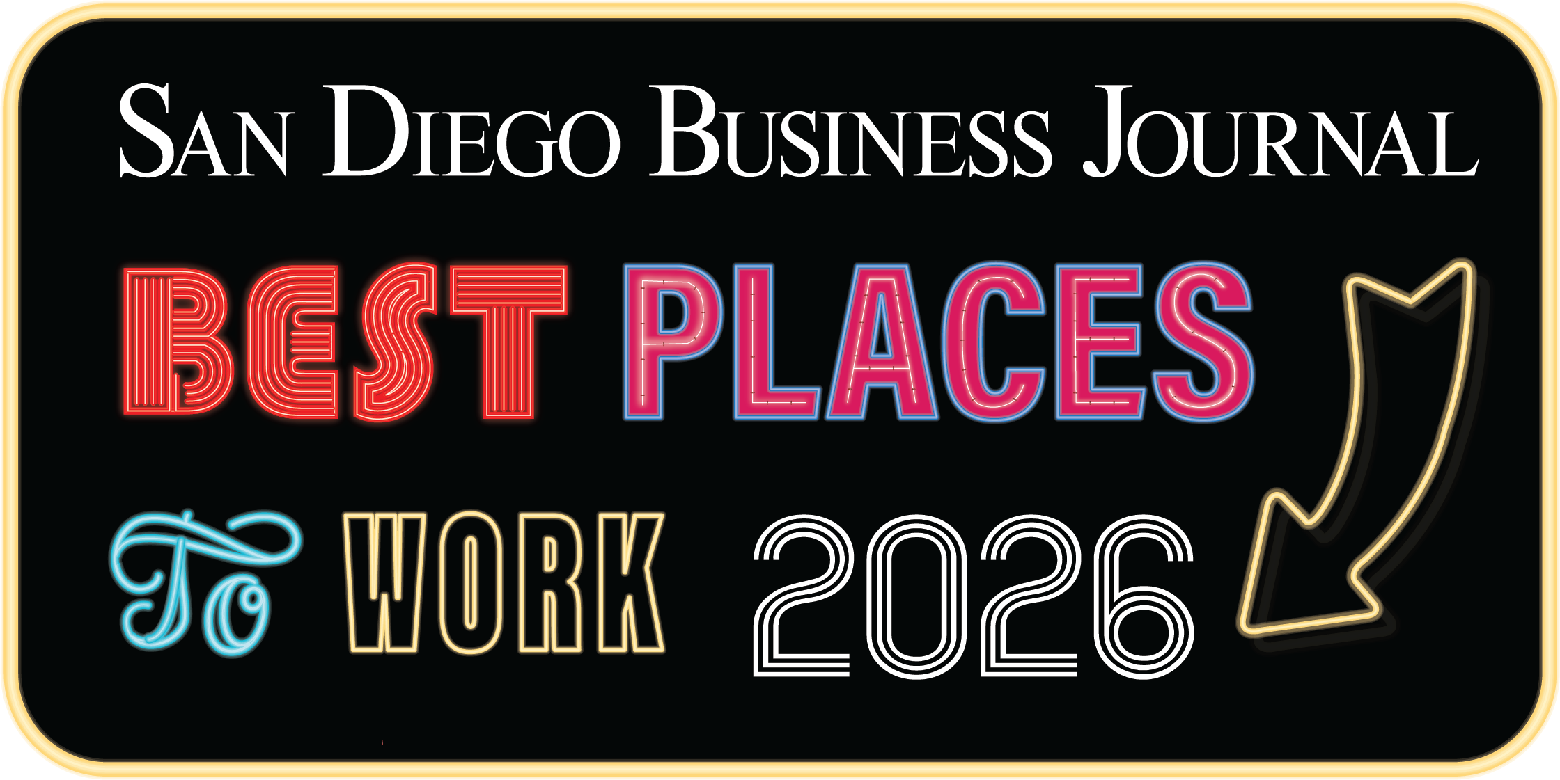 SDBJ best places to work logo