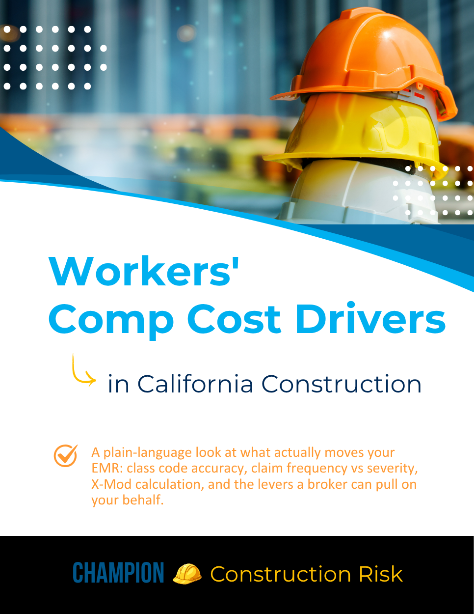 WC Cost Drivers in CA Construction
