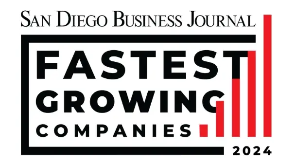 SDBJ fastest growing companies logo