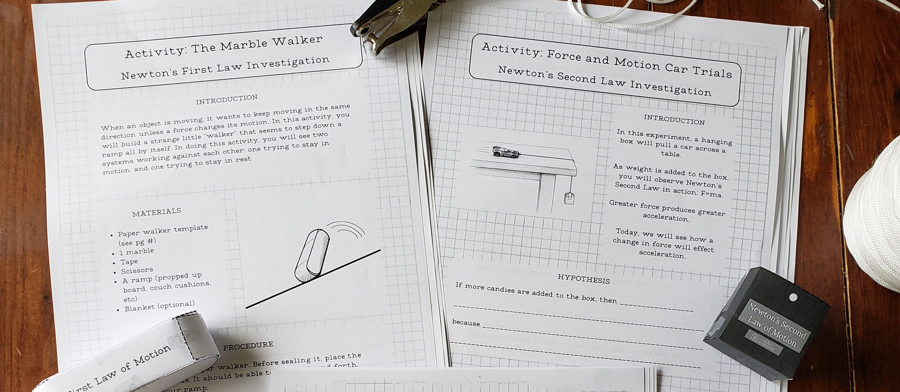 5 Ways To Teach Newton's First Law In Your Homeschool