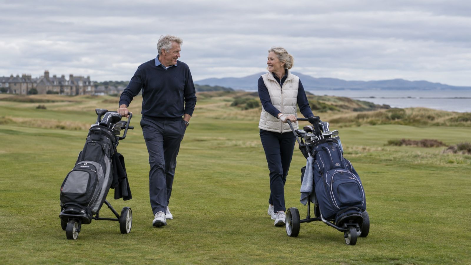 Best Golf Trolleys for Older Golfers: Push or Electric?