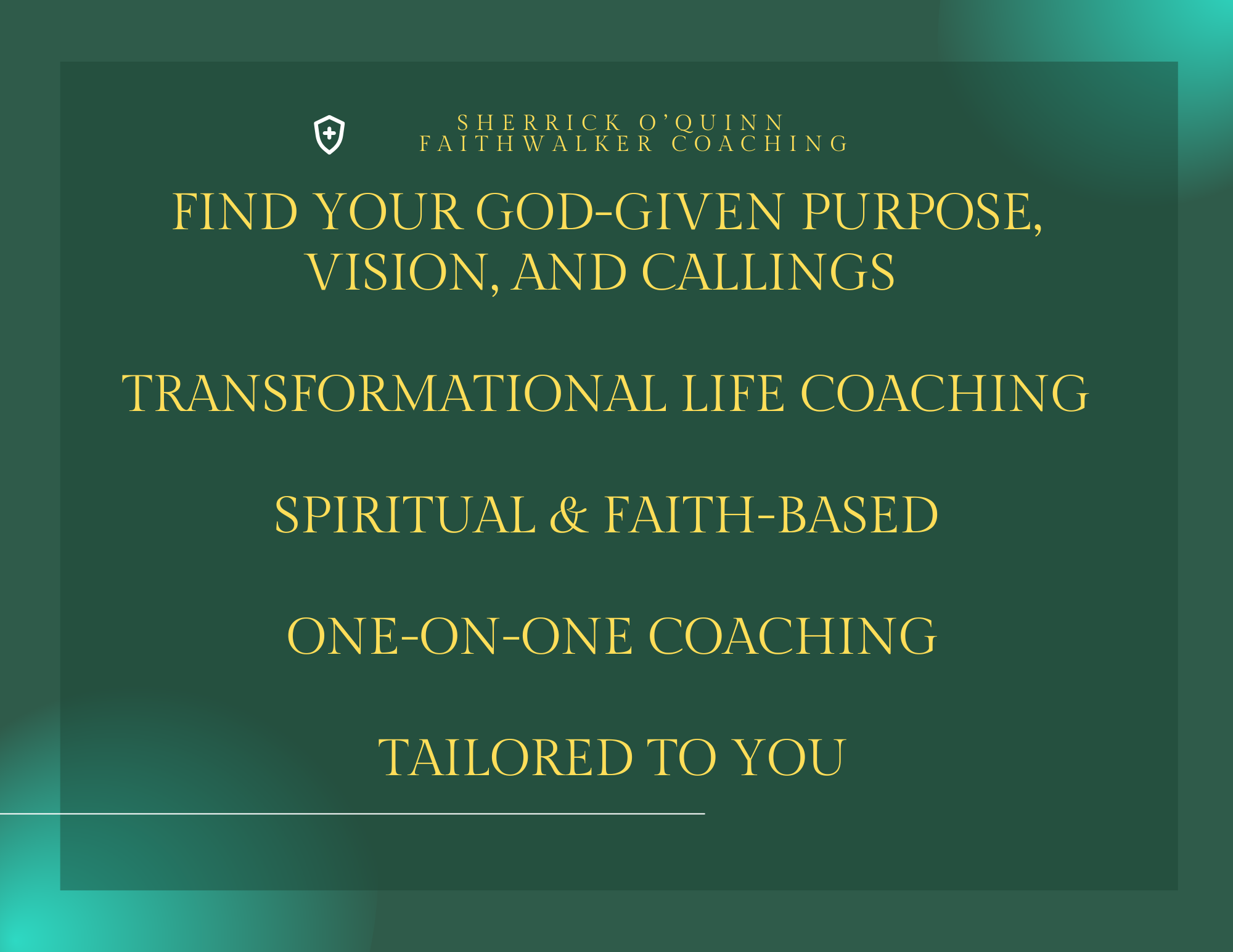 Christian Life Coach — Discover Your God-Given Purpose