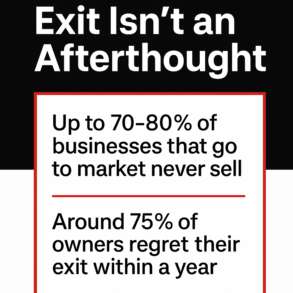 Exit Isn’t an Afterthought: How to Avoid Overwhelm Before You Cash Out