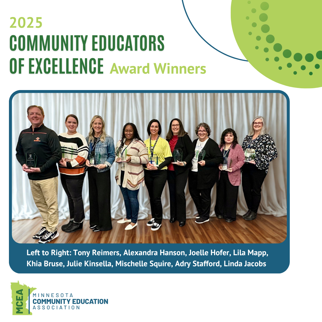 2025 MCEA Award Winners