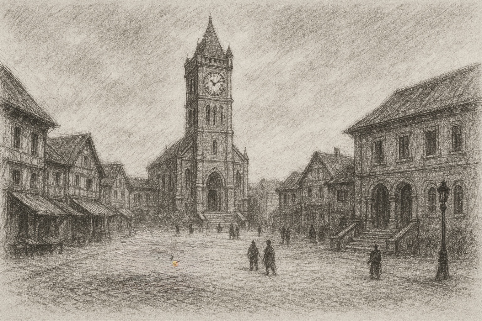 Chroma clocktower and square