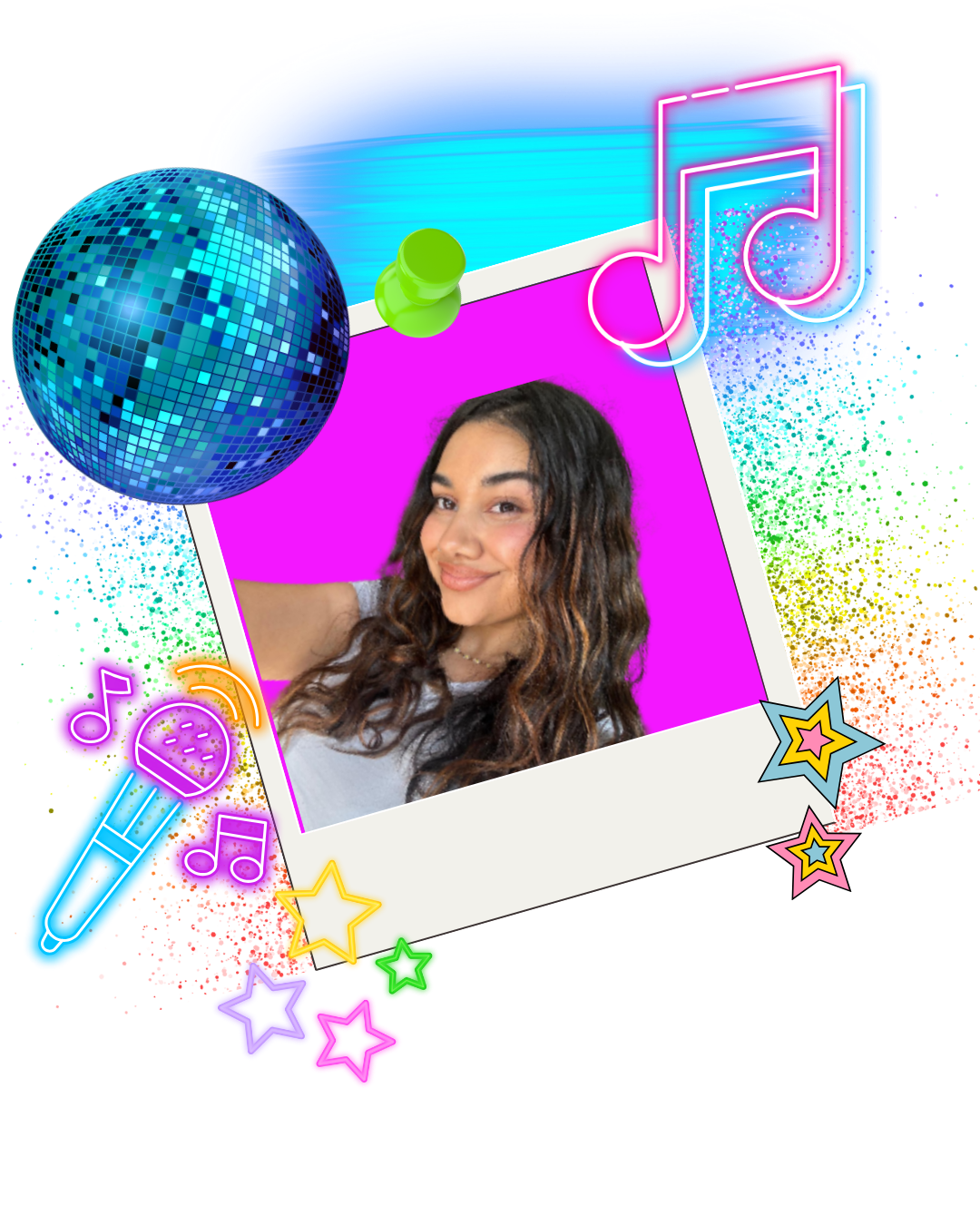 “Bella, FunkFactory MC HypeMaster and Wits student, leading kids disco parties with music, dancing, and high-energy entertainment.”