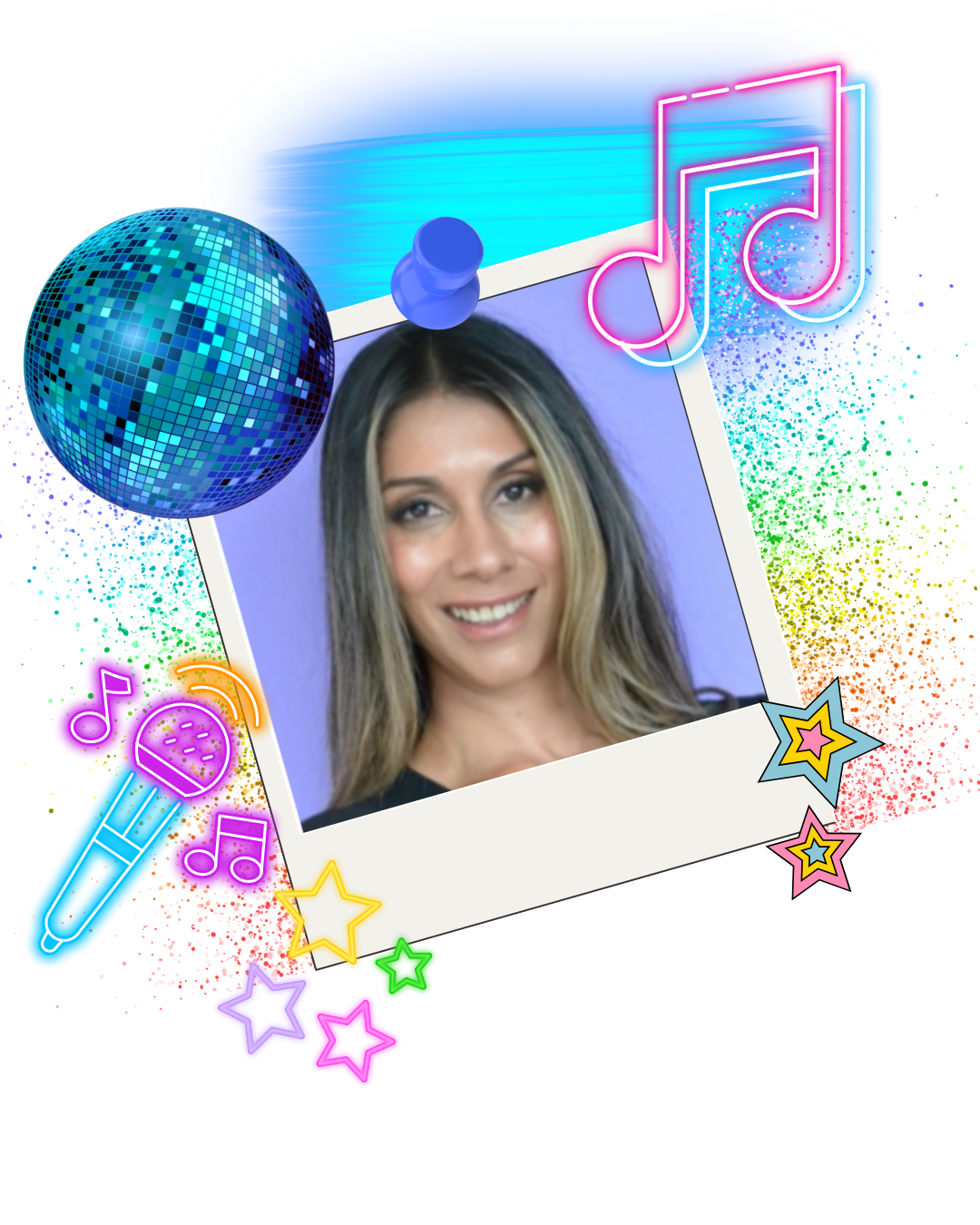 “Pru, FunkFactory events and marketing expert with 20 years international experience and mom of three, creating stylish, fun, and well-planned kids disco parties.”