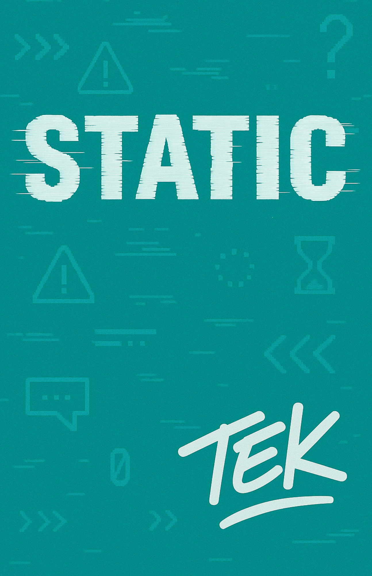 Contemporary Poetry Static by TEK (Pick Your Frequency) Style 1 published by Margins Abound LLC