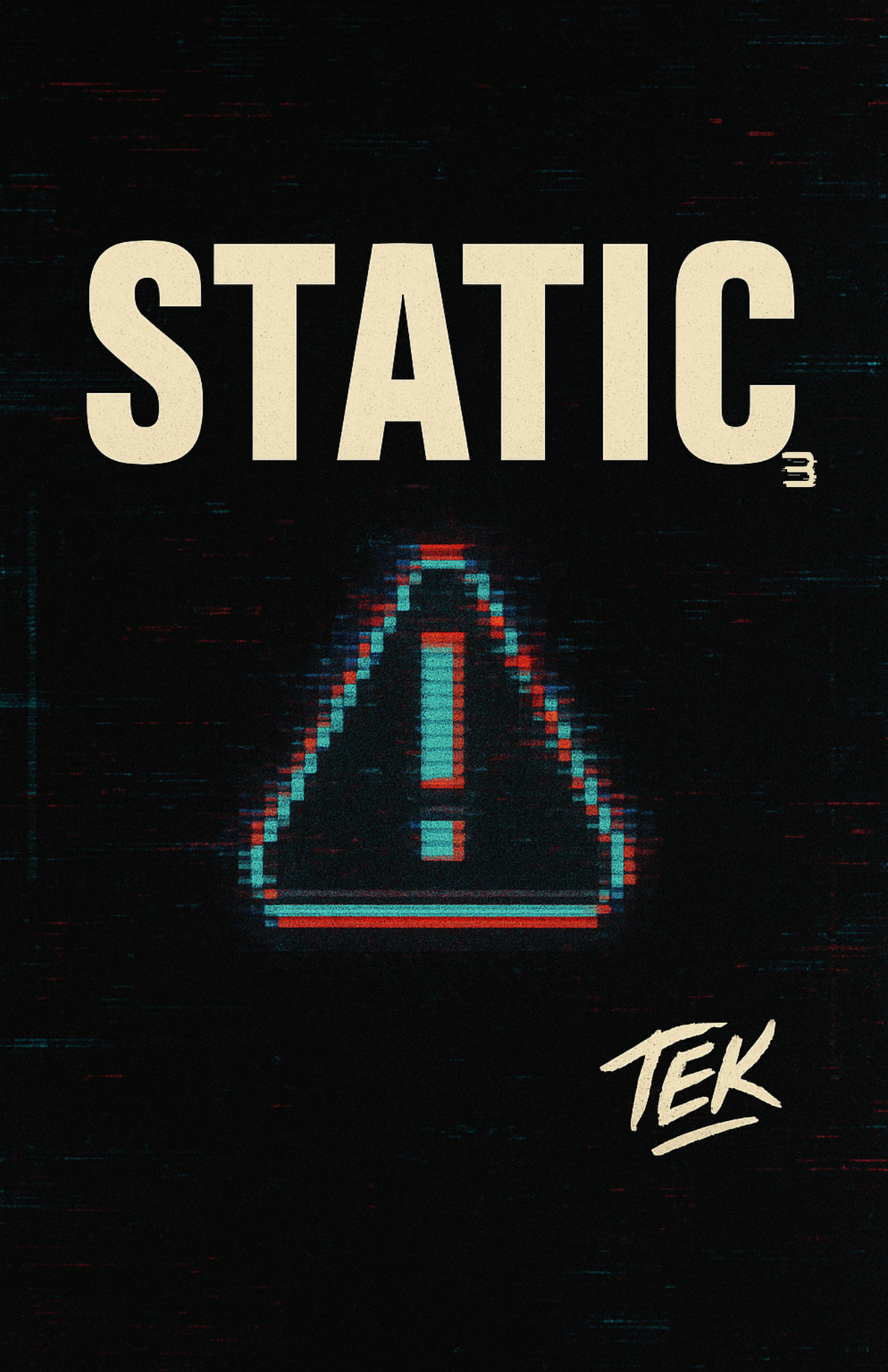 Contemporary Poetry Static by TEK (Pick Your Frequency) Style 3 published by Margins Abound LLC
