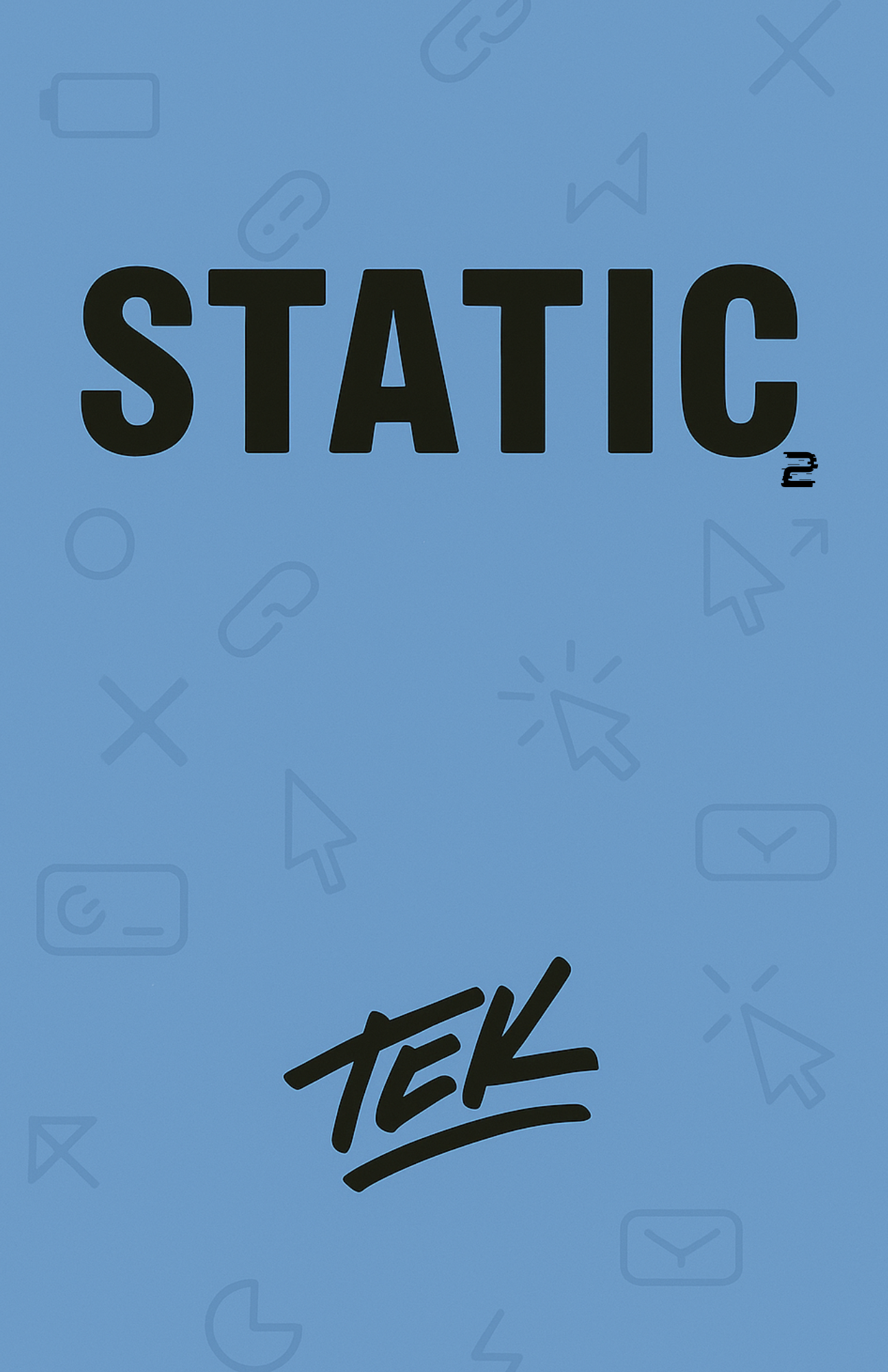 Contemporary Poetry Static by TEK (Pick Your Frequency) Style 2 published by Margins Abound LLC