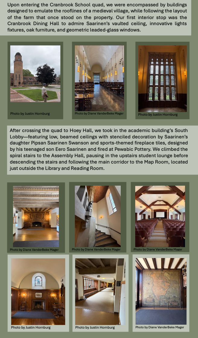 Cranbrook tour photo