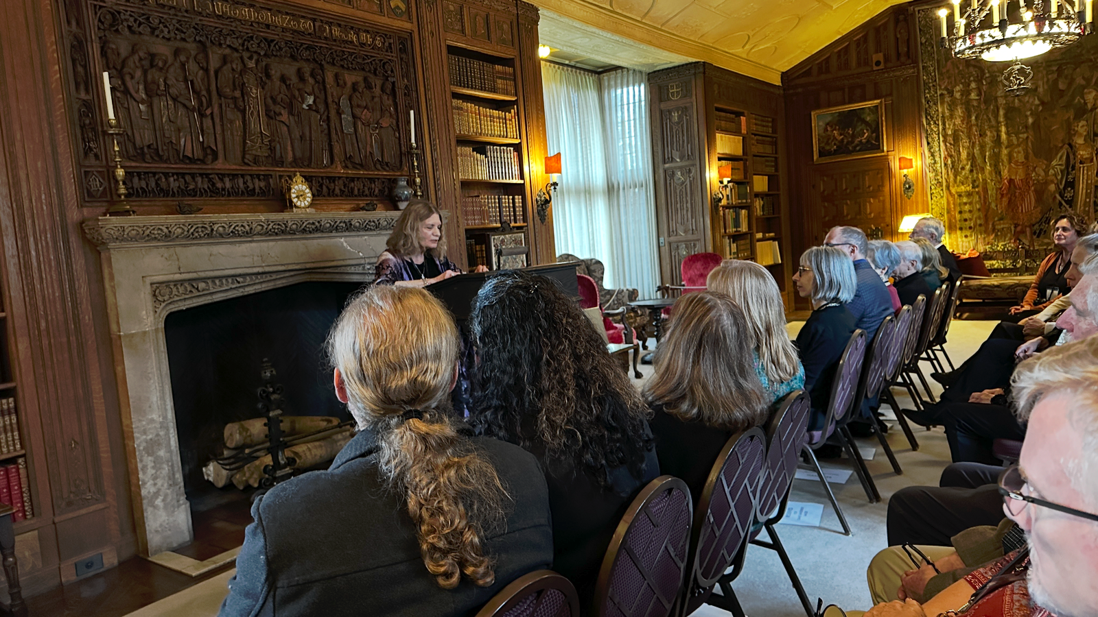 Linda Nemec Foster presenting
