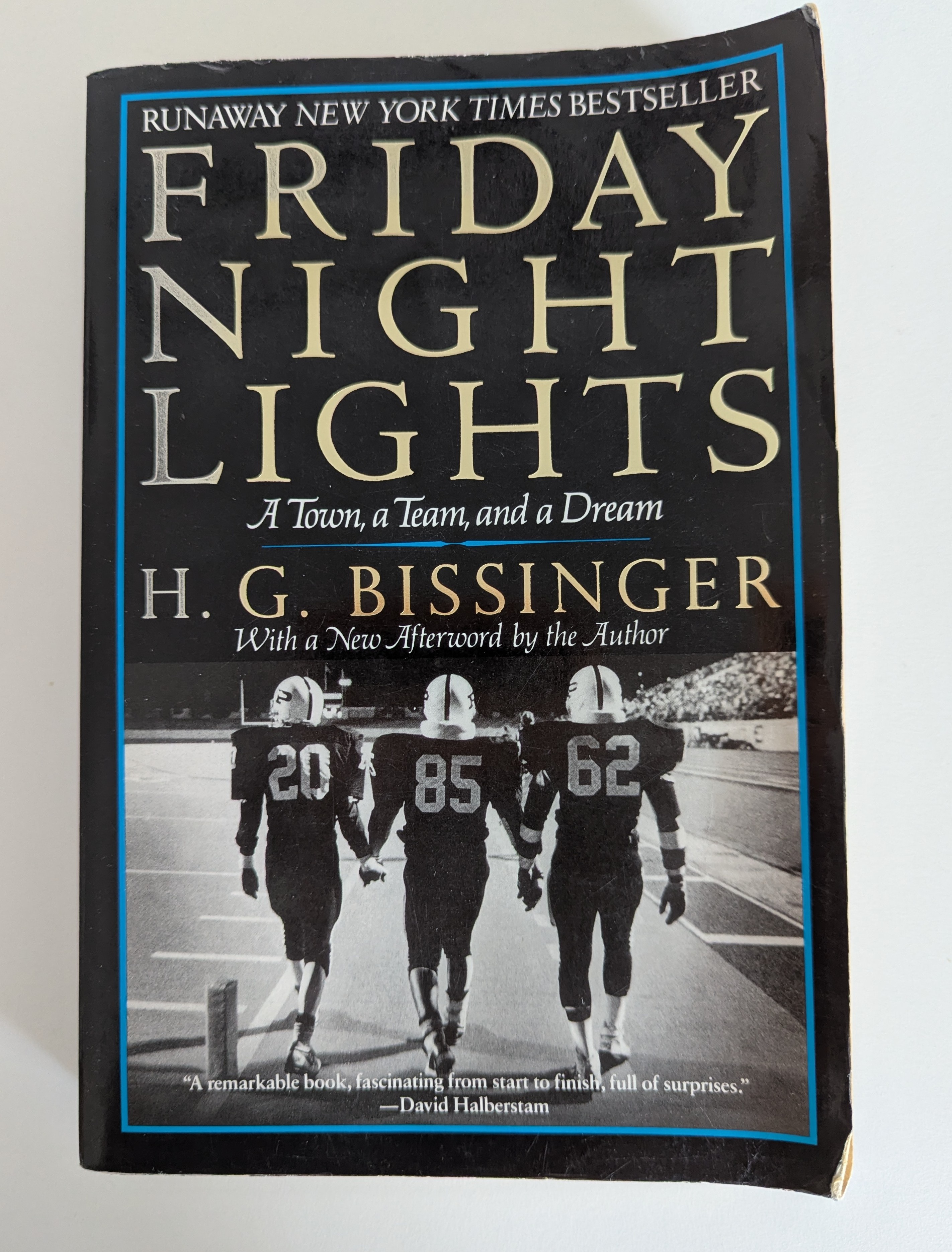 Friday Night Lights Book Cover
