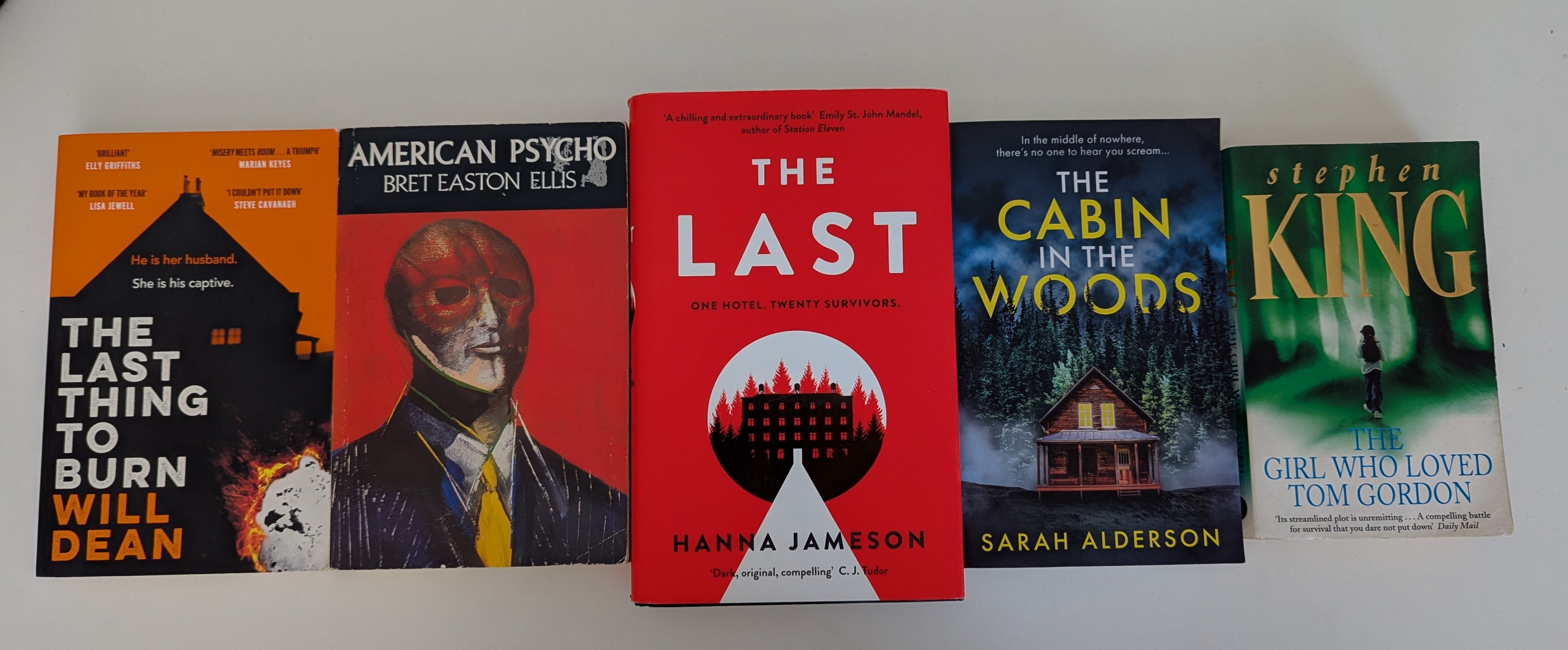 Top 5 Psychological Thrillers That Grab You by the Throat Book Covers