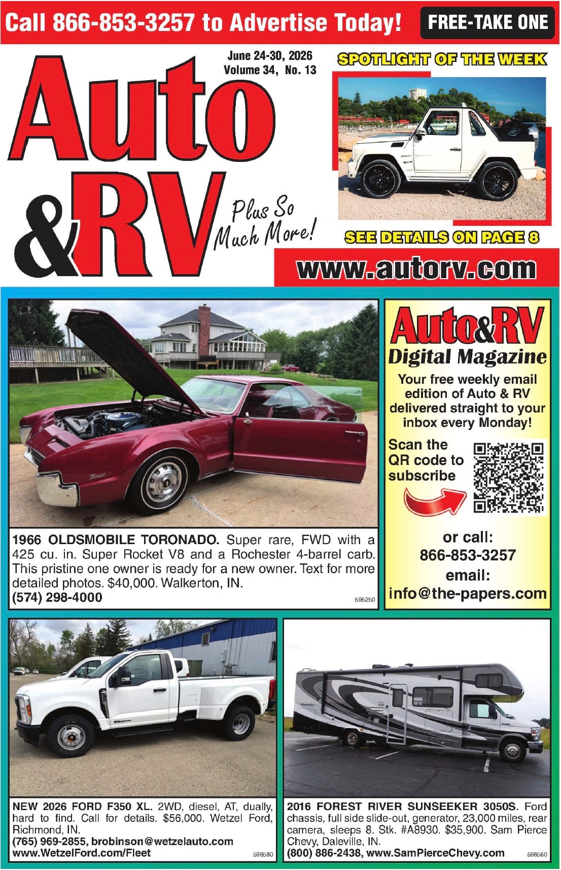 Auto & RV - June 24, 2026