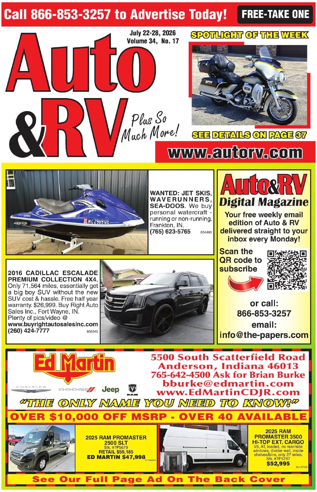 Auto & RV - July 22, 2026