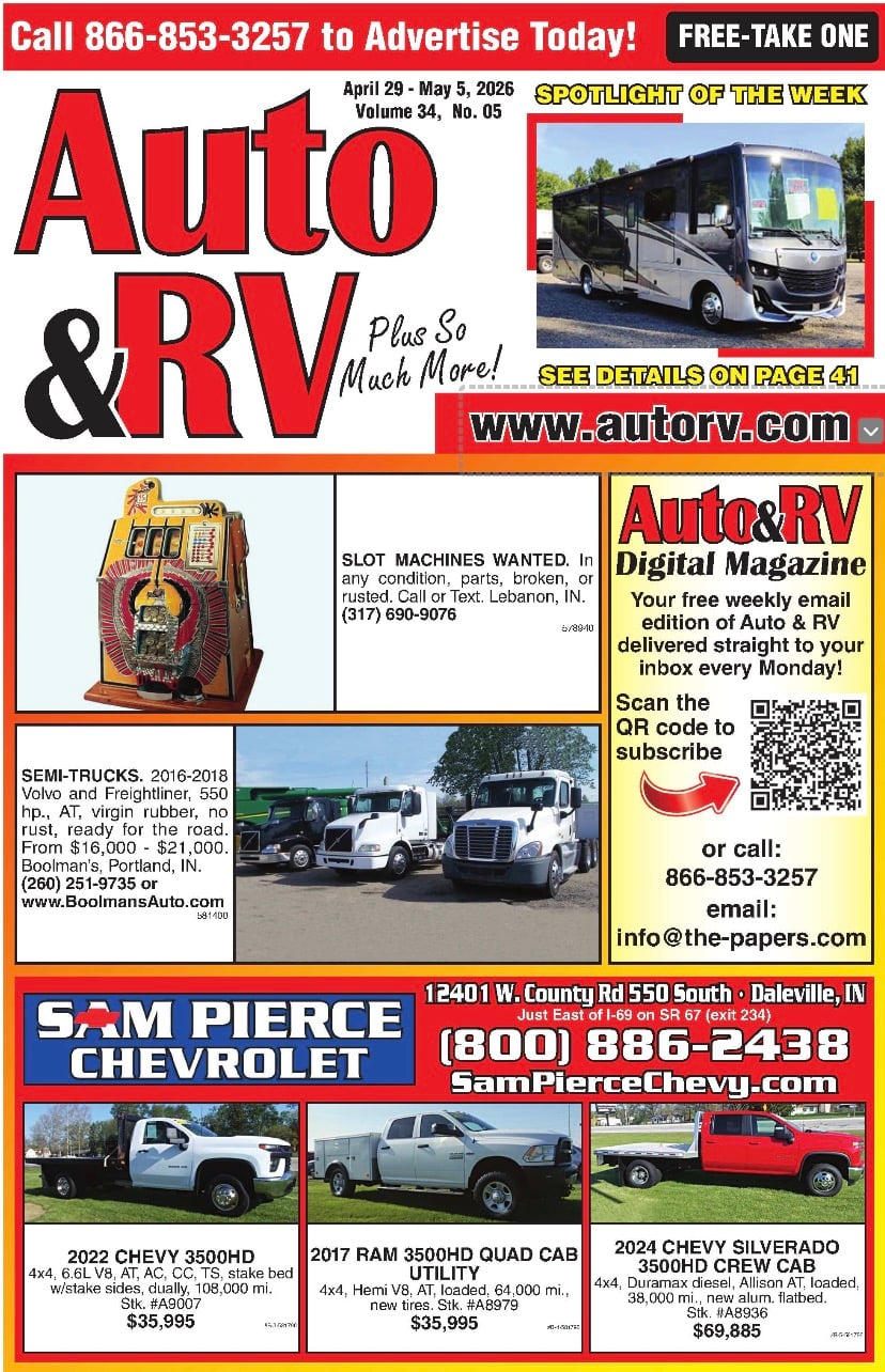 Auto & RV - April 29, 2026