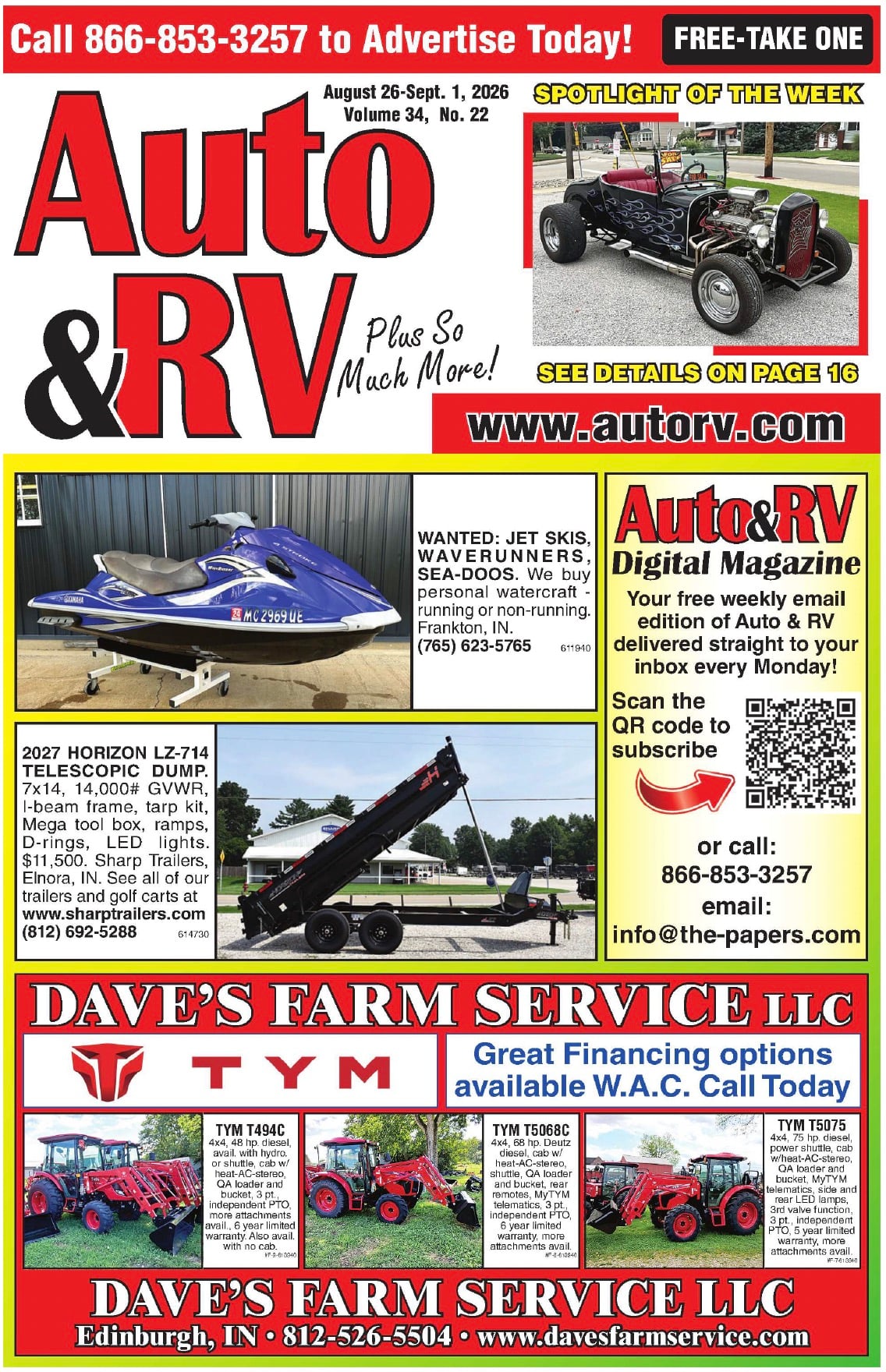 Auto & RV - August 26, 2026