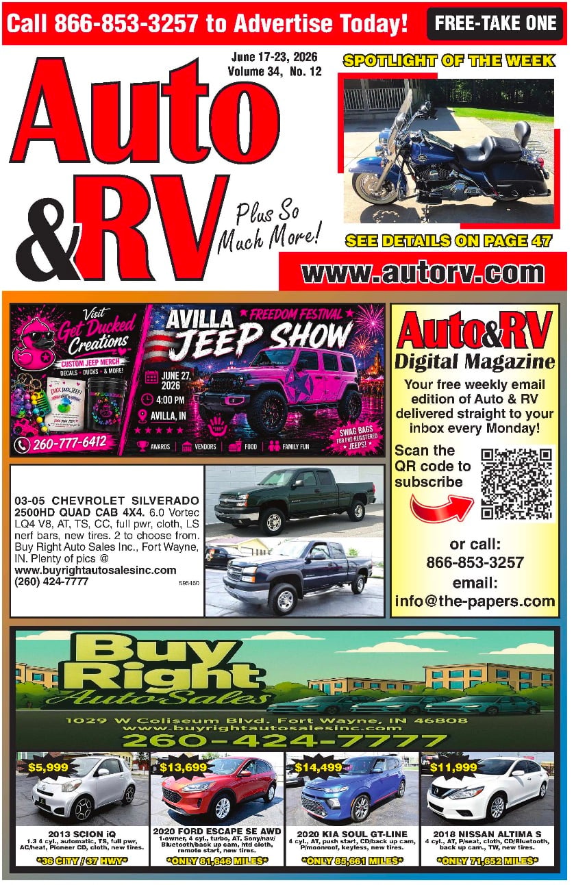 Auto & RV - June 17, 2026