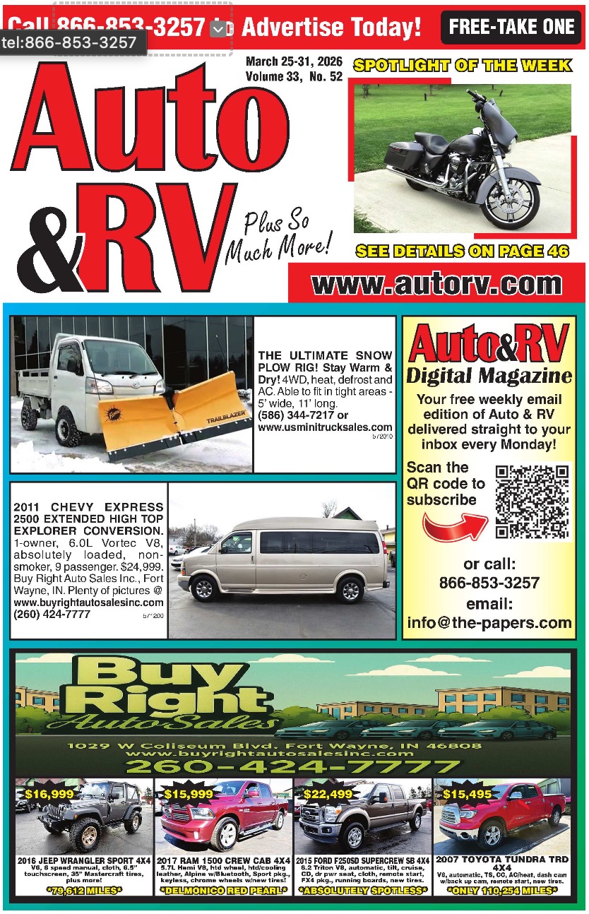 Auto & RV - March 25, 2026
