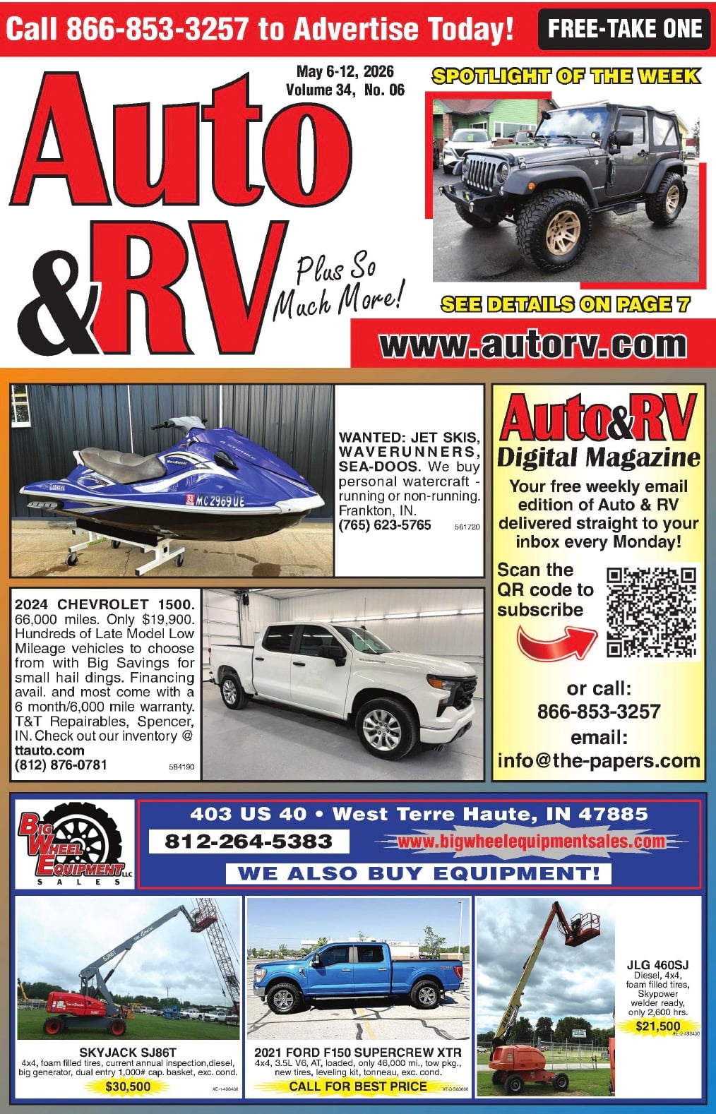 Auto & RV - May 6, 2026