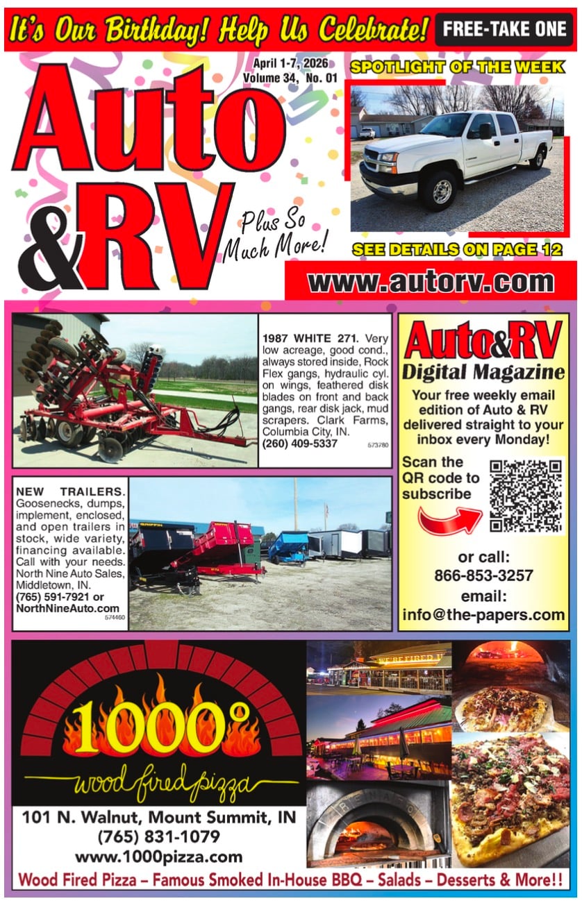 Auto & RV - April 1, 2026