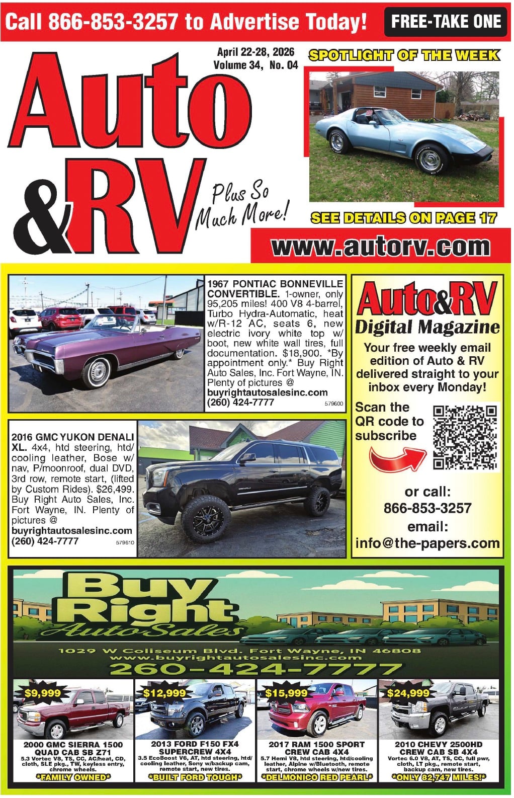 Auto & RV - April 22, 2026