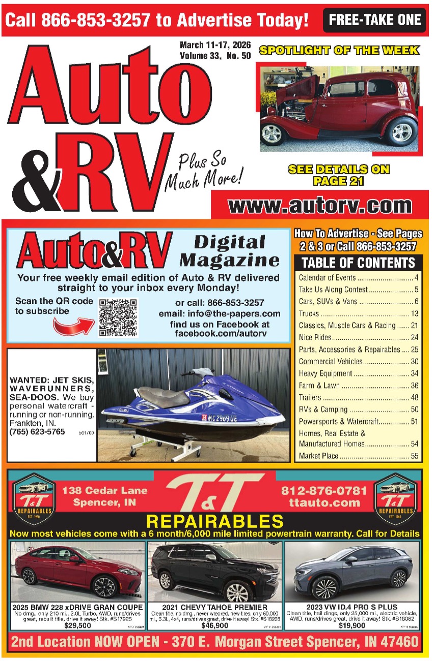 Auto & RV - March 11, 2026