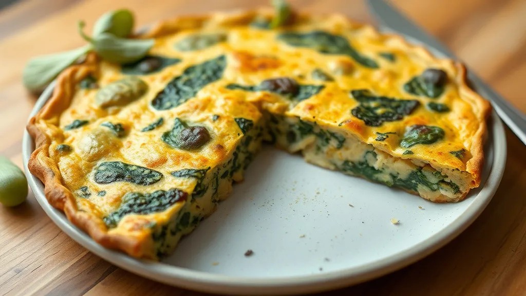 Spinach Egg Frittata