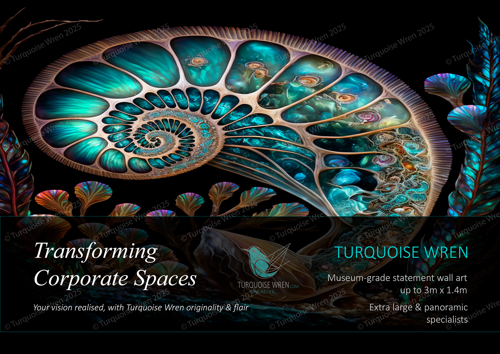 Turquoise Wren CORPORATE PDF Brochure cover