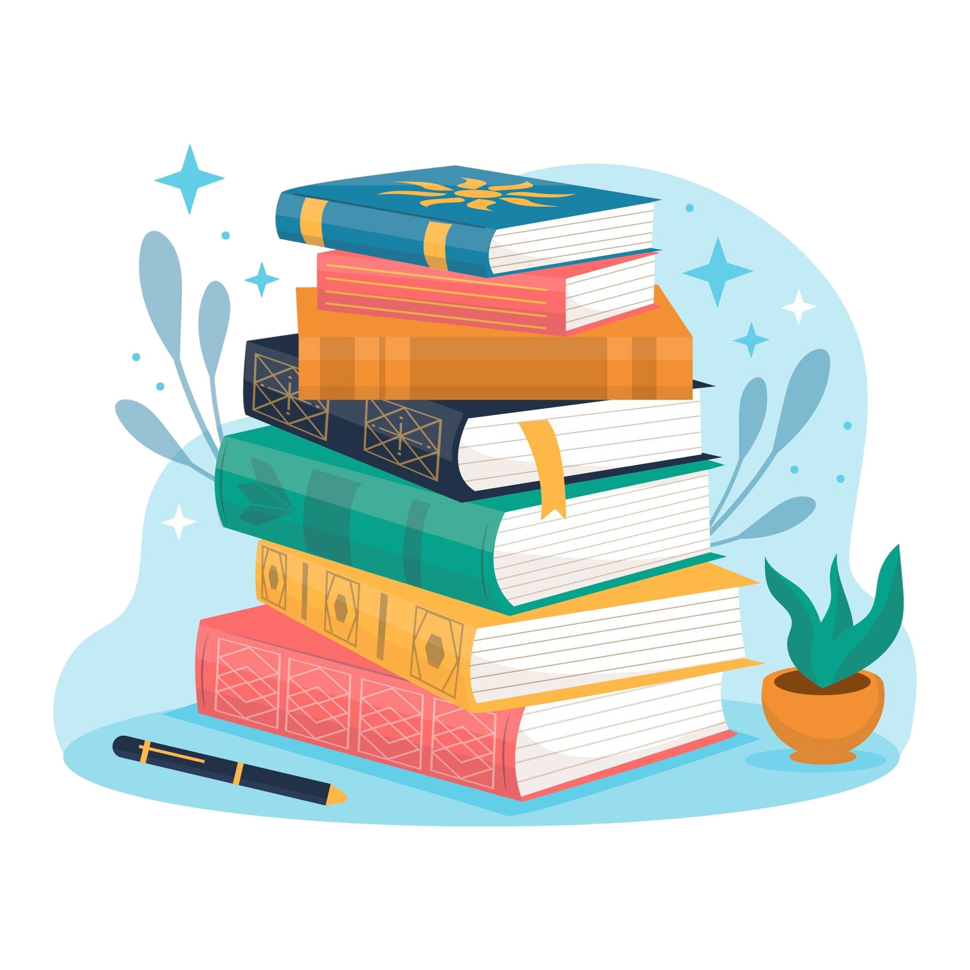 Stack of Books - Designed by Freepik