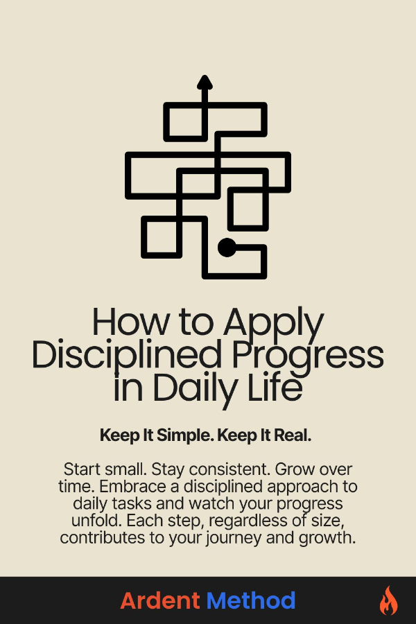 How To Apply Disciplined Progress