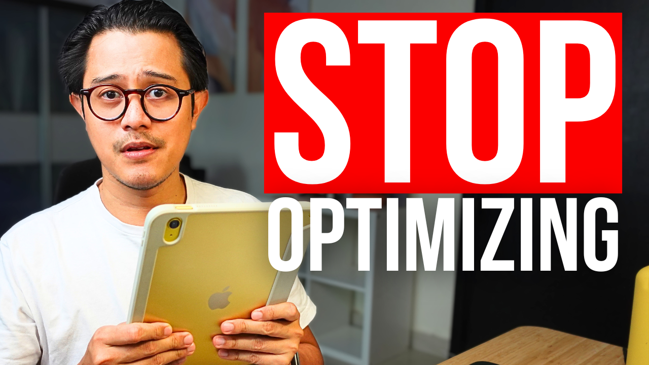Stop Optimizing Every YouTube Video - Do This Instead