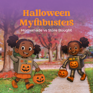 Party Mythbusters: Handmade Halloween Costumes = Mandatory? (Spoiler: Nope.)