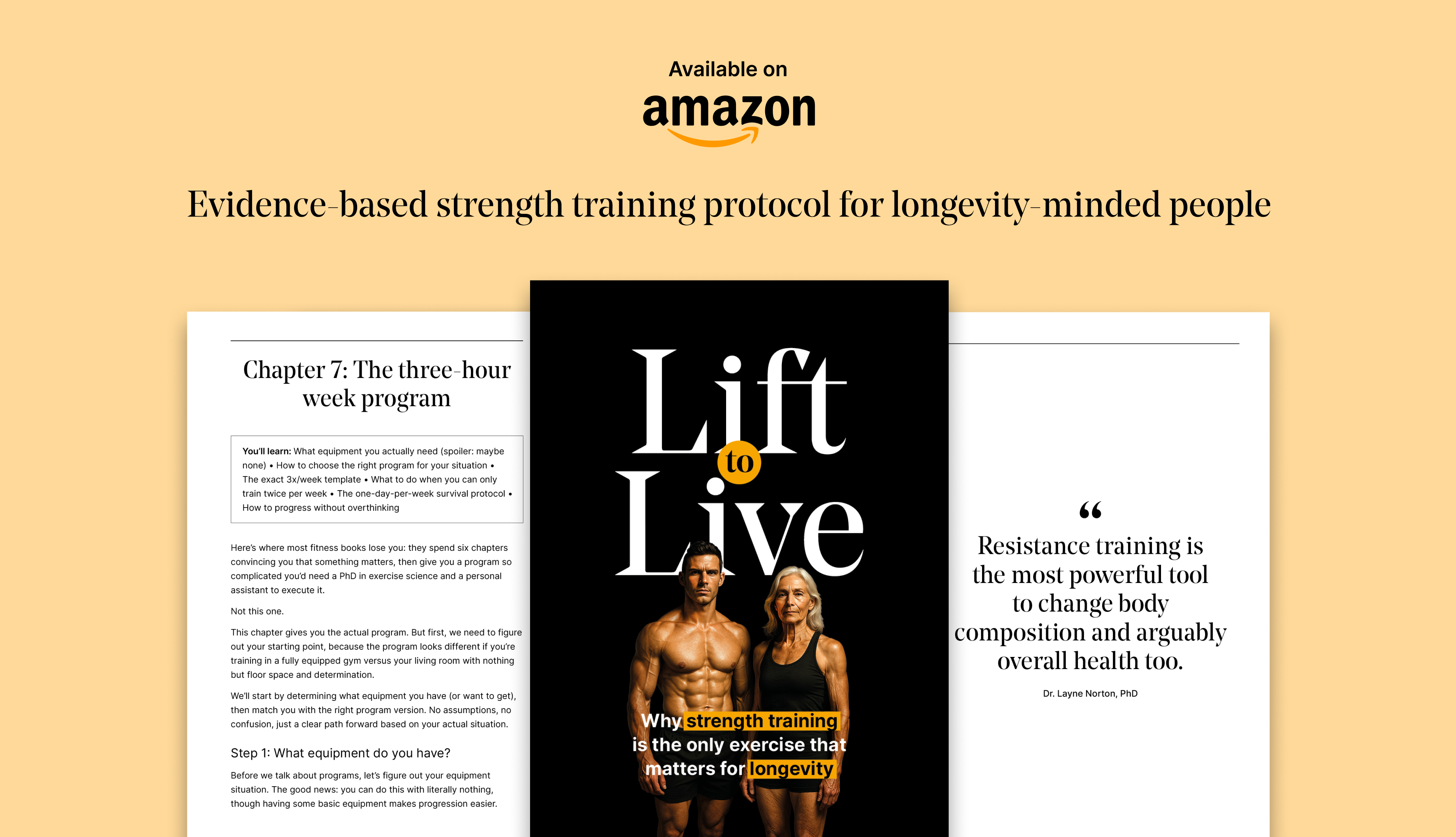 Evidence-based strength training protocol for longevity-minded people