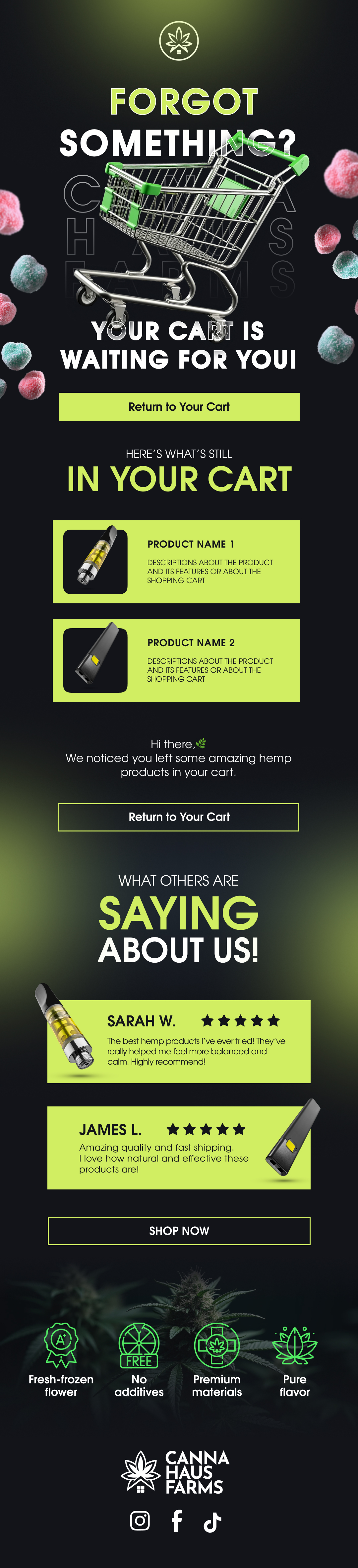 Email design sample 2