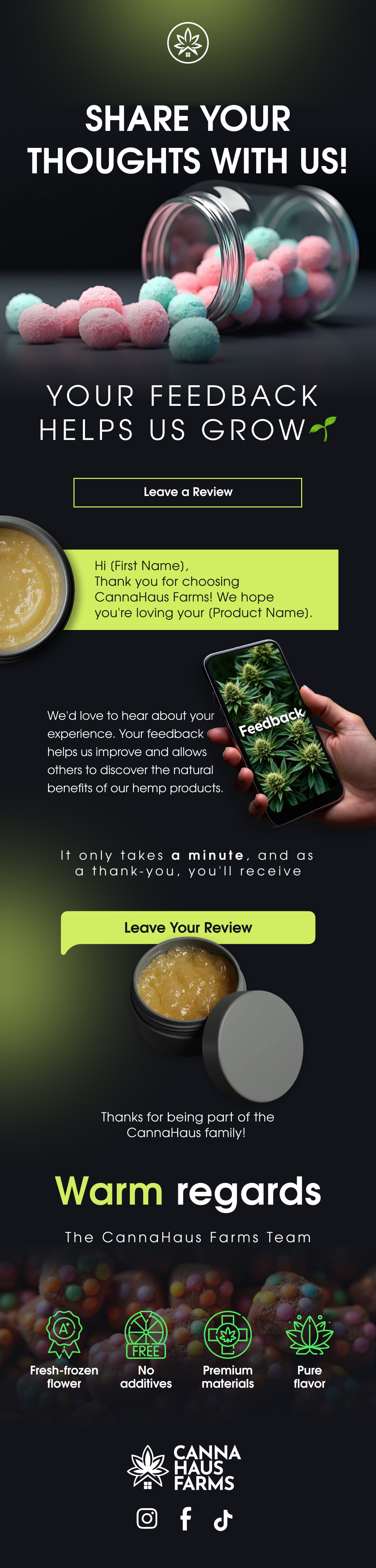Email design sample 3