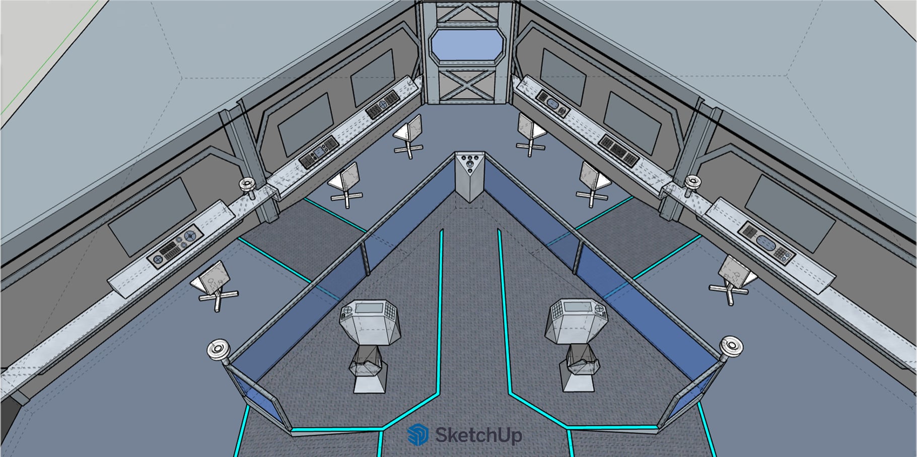 Spatial design: Turning architecture into a spaceship