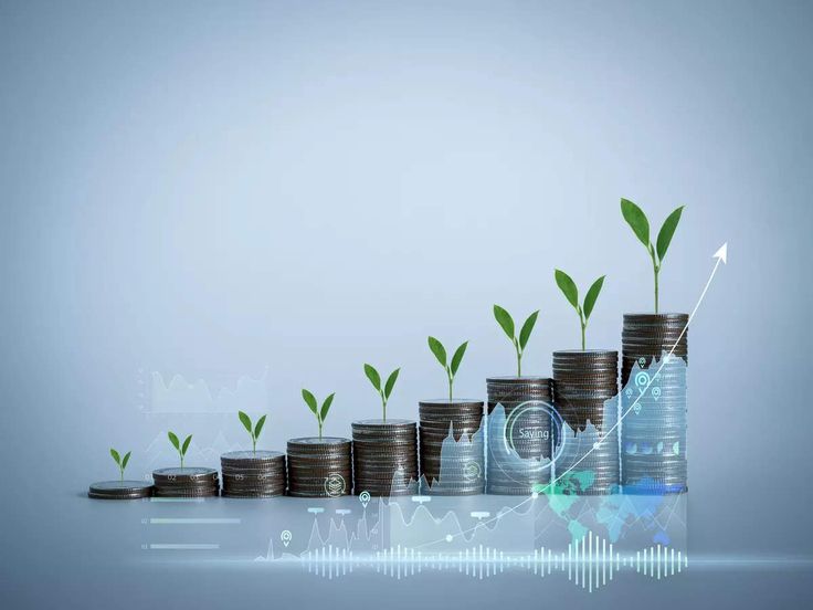 Corns sprouting with leaves signifying eco-friendly growth