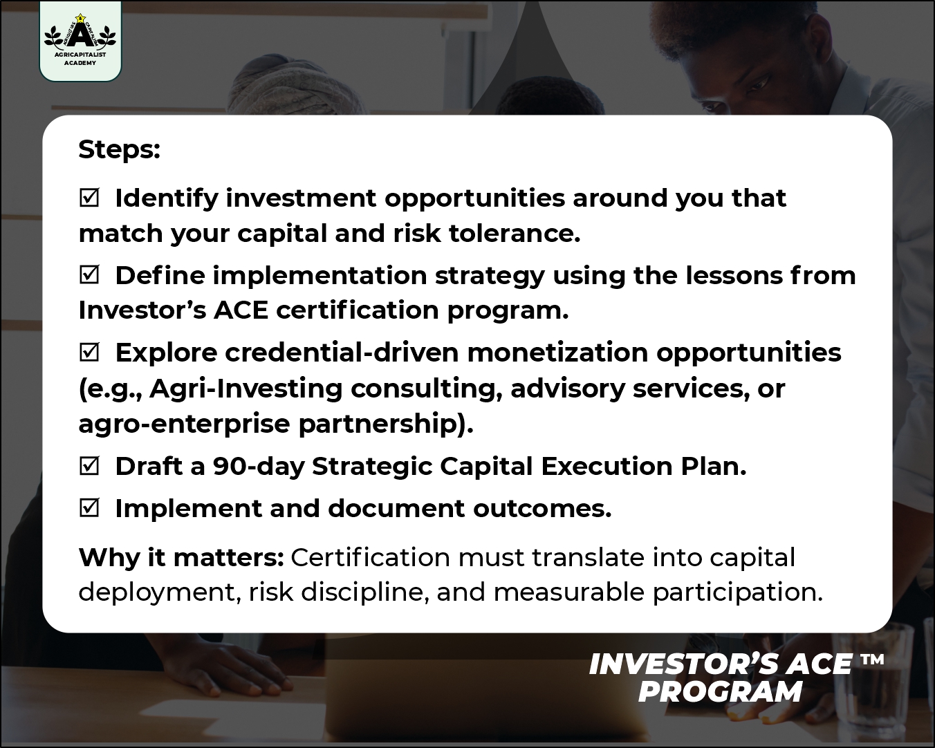 Certification Pathway