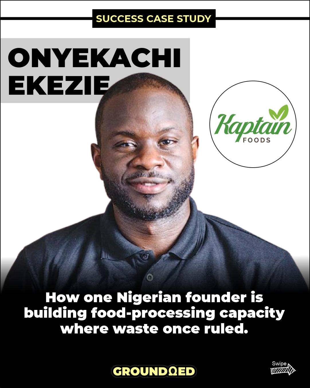 Food waste to industrial opportunity