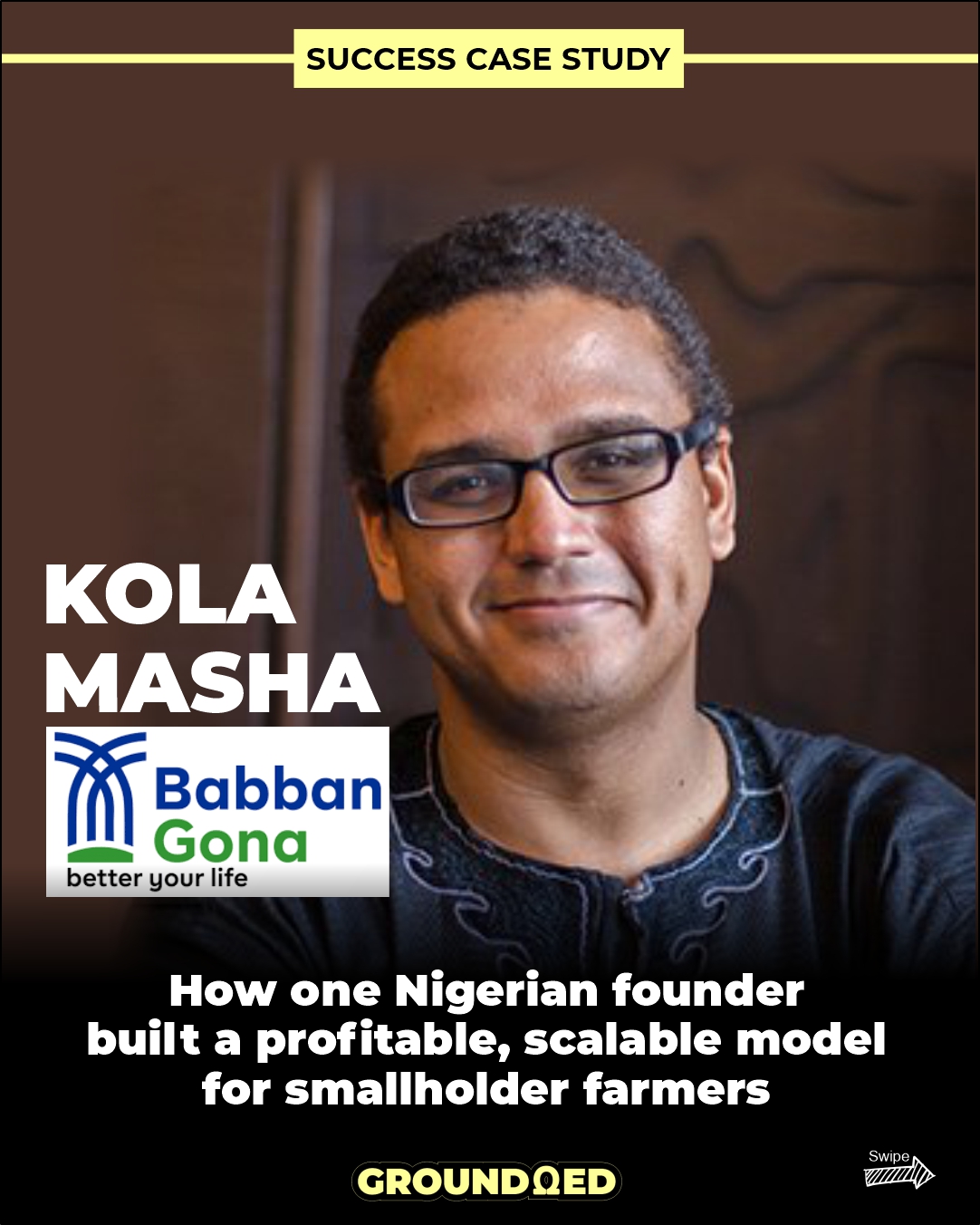 Million-farmer network founder