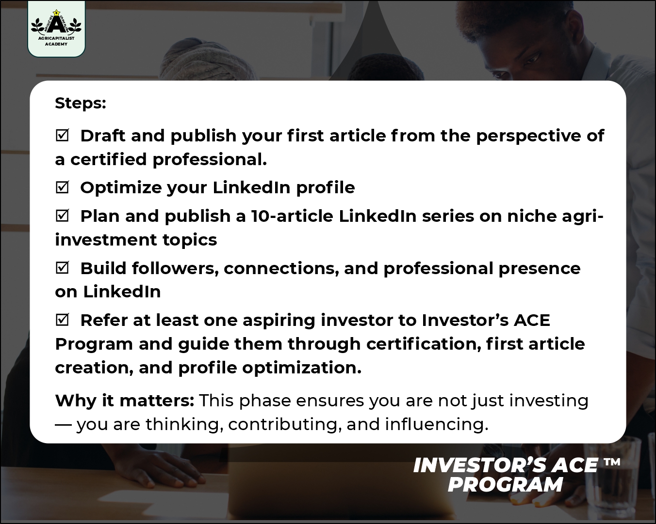 Certification Pathway