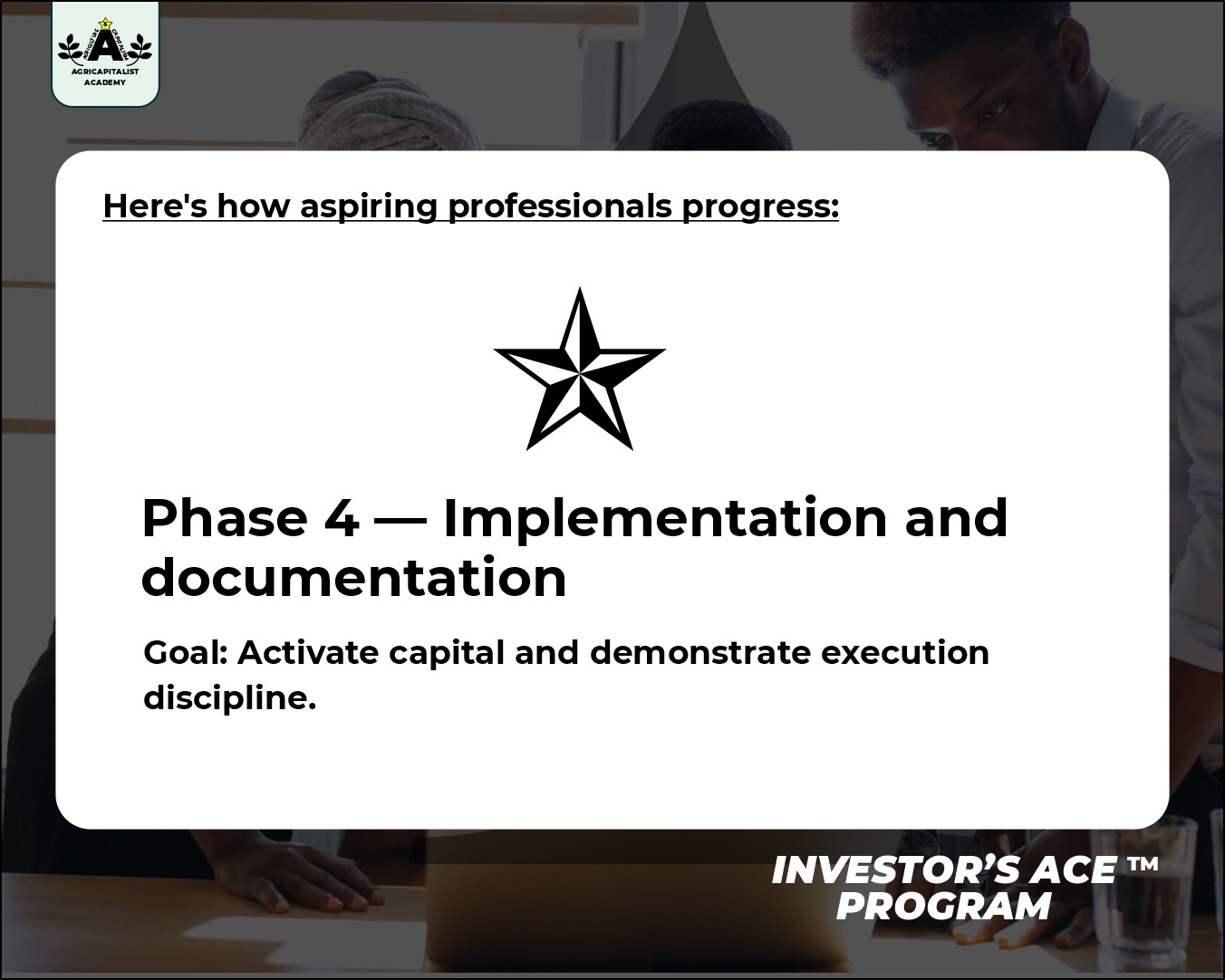 Certification Pathway