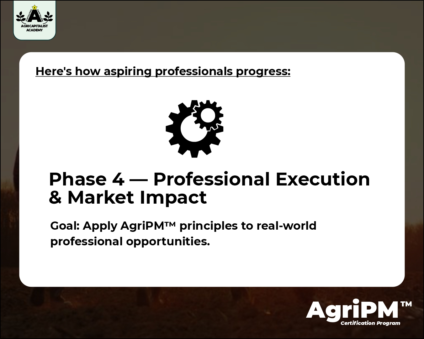 Certification Pathway